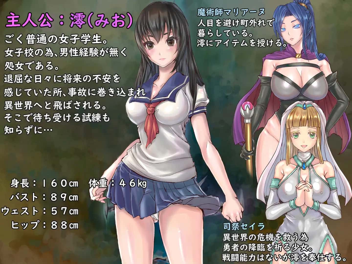 扶他制服少女RPG 来自异世界的侵略者背景